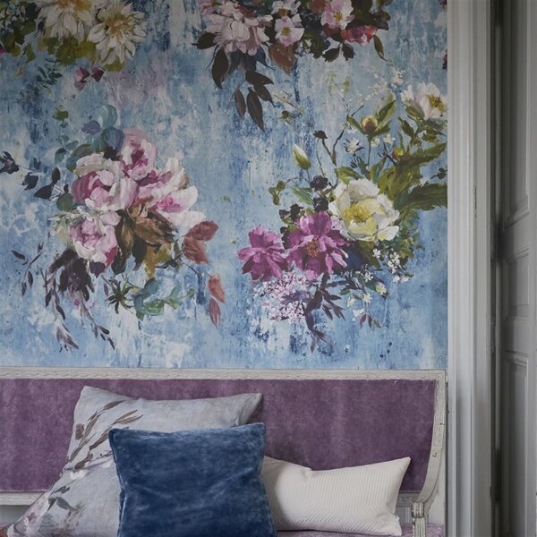 Designers Guild - Aubriet Odstín tapety: Slate Blue