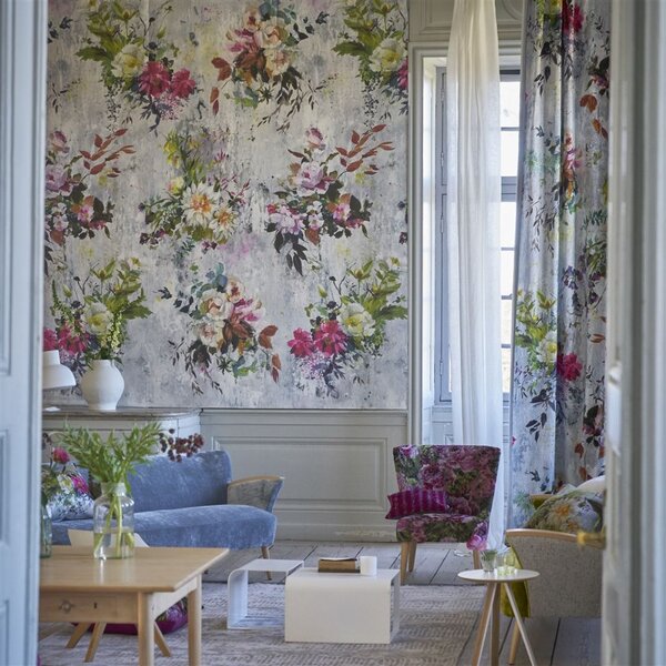 Designers Guild - Aubriet Odstín tapety: Slate Blue
