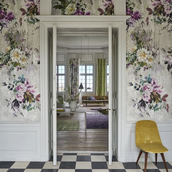Designers Guild - Aubriet Odstín tapety: Slate Blue