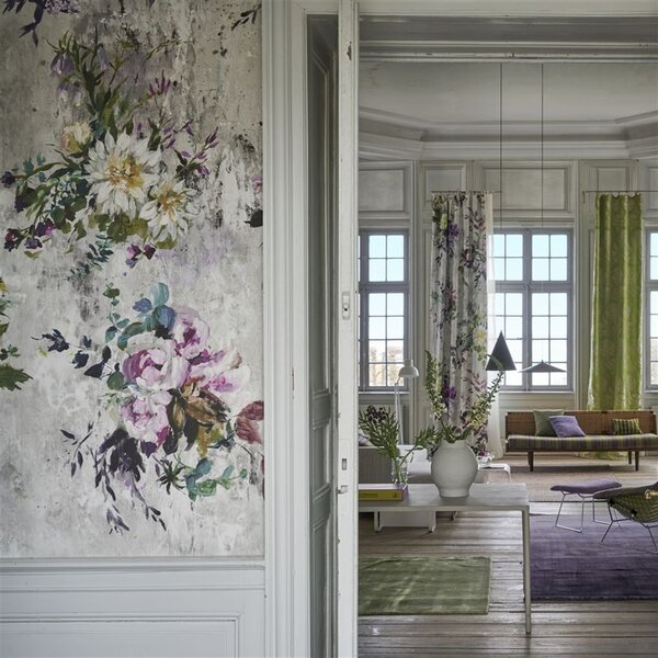 Designers Guild - Aubriet Odstín tapety: Slate Blue