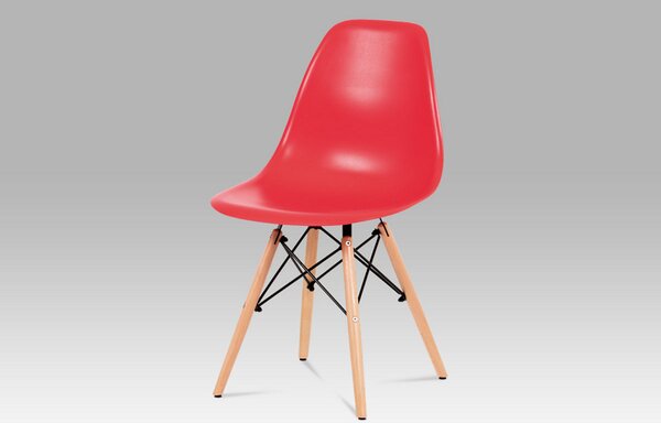 Jídelní židle CT-758 RED, červená