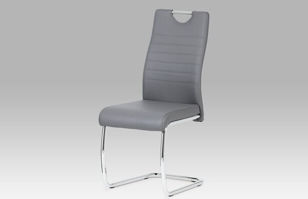 Jídelní židle DCL-418 GREY, šedá