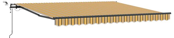Stahovací markýza Vícebarevný 400 × 350 cm Polyester 3330774