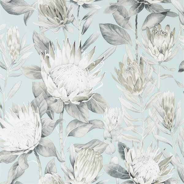 Sanderson King Protea Odstín tapety: Linen/Mica