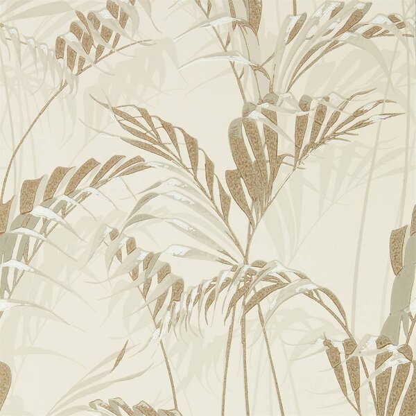 Sanderson Palm House Odstín tapety: Chartreuse/Grey