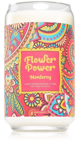 FraLab Flower Power Monterey vonná svíčka 390 g
