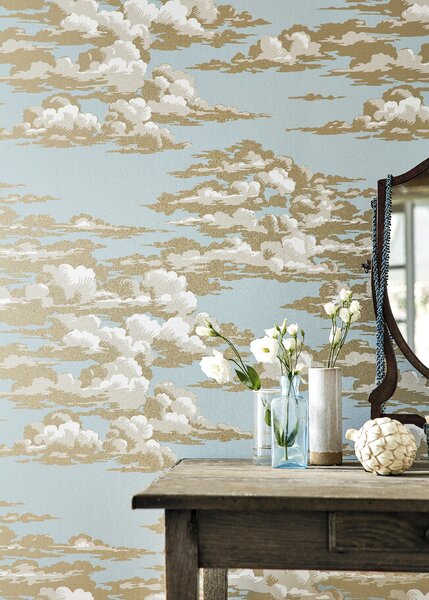 Sanderson Tapeta Silvi Clouds, kolekce Elysian Odstín tapety: Cloud