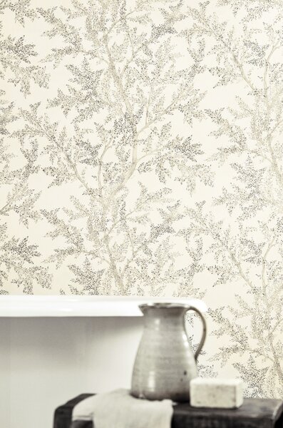 Sanderson Farthing Wood Odstín tapety: Silver