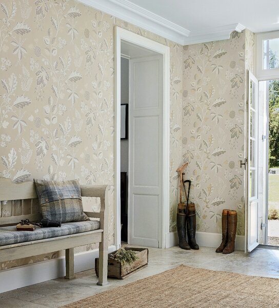 Sanderson Warwick Odstín tapety: Taupe