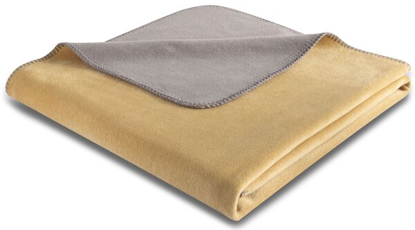 Biederlack Honey-Taupe Deka 150 x 200 cm