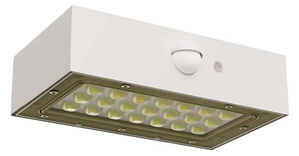 LED Solární reflektor se senzorem pohybu LED/3,7V 1200mAh 4000K IP65 bílá