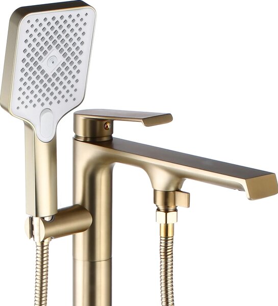 Volně stojící baterie Rea HASS BRUSH GOLD