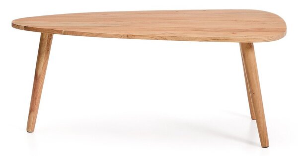Konferenční stolek z masivu akácie v přírodní barvě 60x110,5 cm Duvani – Kave Home