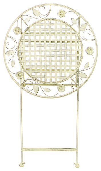 Zahradní barový stůl BIVIO 60 cm 60 cm Kov Světle zelená
