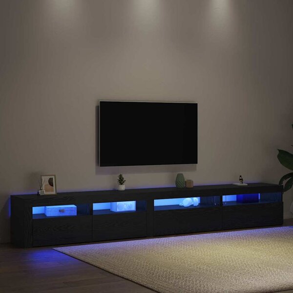 Sestava TV skříněk 3 ks Černý dub Kompozitní dřevo 3332509