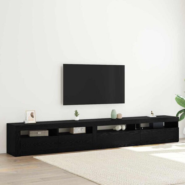 Sestava TV skříněk 3 ks Černý dub Kompozitní dřevo 3332509