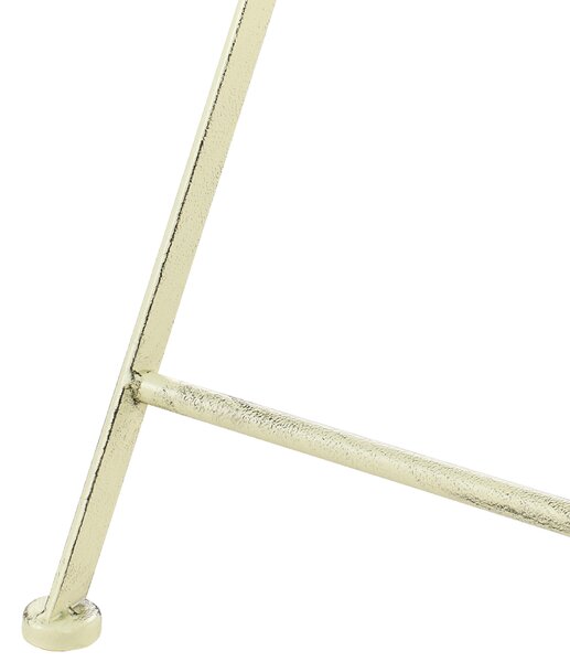 Zahradní barový stůl BIVIO 60 cm 60 cm Kov Světle zelená