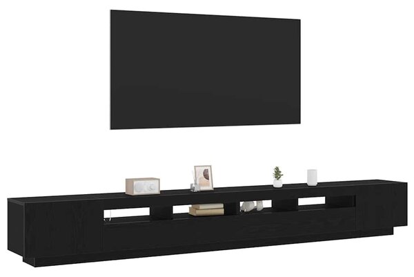 Sestava TV skříněk 3 ks Černá Kompozitní dřevo 3333065