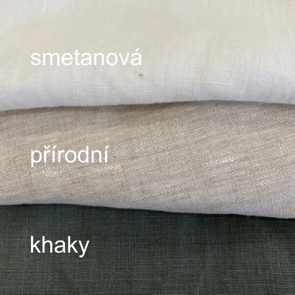 Aesthetic Lněný hadřík na nádobí s úchytkou - 100% len khaki, přírodní Barva: khaky