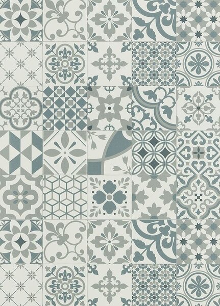 Breno PVC TEX-STYLE Algarve 790M - dlaždičky, šíře 100 cm