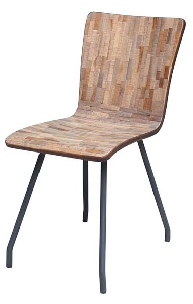 Židle z recyklovaného teaku