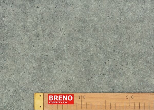 Breno PVC TEX-STYLE Zagreb 890M - šedý beton, šíře 100 cm