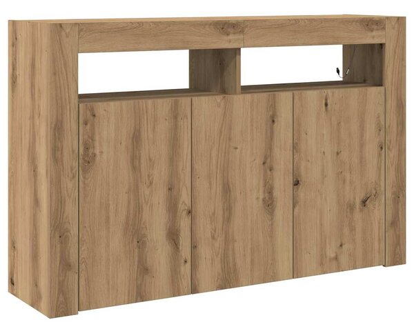 Servírovací skříň Artisanový dub 116 x 30 x 75 cm 3333884