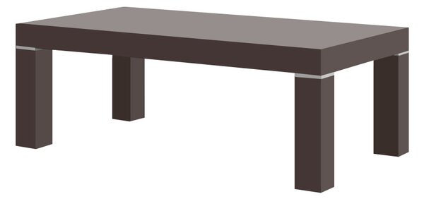 Konferenční stolek PR 120 (hnědá lesk)