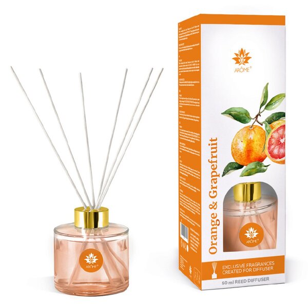 Arôme Difuzér s tyčinkami ORANGE & GRAPEFRUIT 50ml
