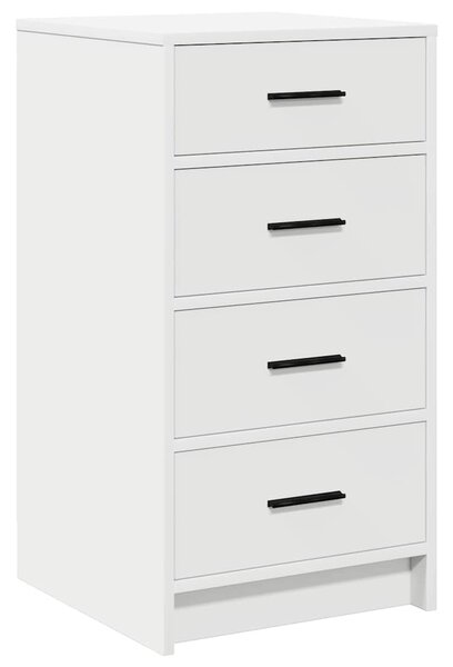 Kosmetický stůl 3 ks Bílá 78,5 x 41 x 135 cm Kompozitní dřevo 3334209
