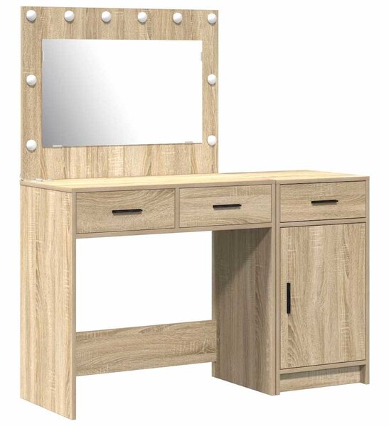 Kosmetický stůl 2 ks Hnědá 40 x 41 x 75 cm Kompozitní dřevo 3334229