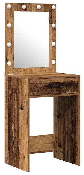 Kosmetický stůl Hnědá 50 x 41 x 135 cm Kompozitní dřevo 3334261