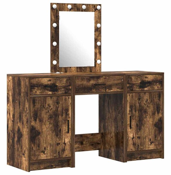 Kosmetický stůl Hnědá 50 x 41 x 135 cm Kompozitní dřevo 3334258
