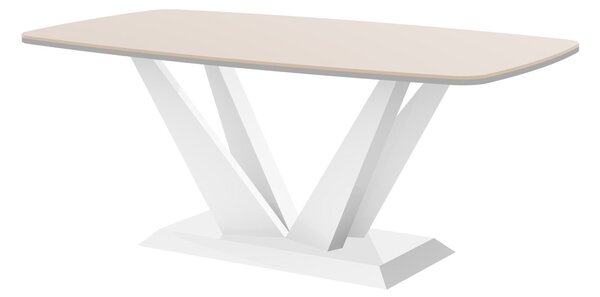 Konferenční stolek PERFETTO MINI (cappucino lesk/bílá lesk/bílá lesk)