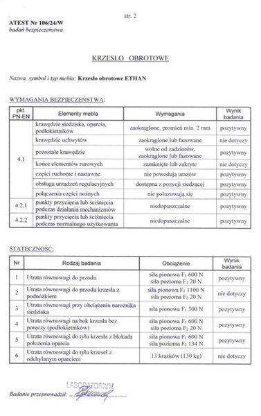 Kancelářské křeslo Ethaniel (šedá)