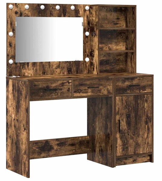 Kosmetický stůl 2 ks Hnědá 78,5 x 41 x 135 cm Kompozitní dřevo 3334267
