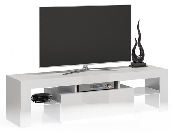 Stolek pod televizi DEKO 140 cm bílý