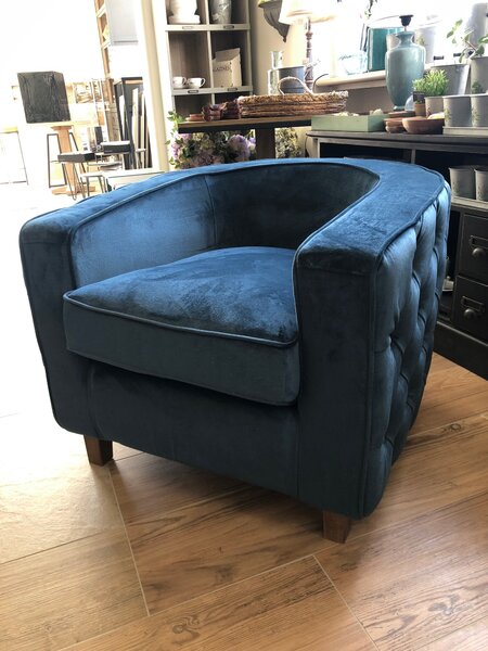 Čalouněné křeslo DT58 Royal Blue