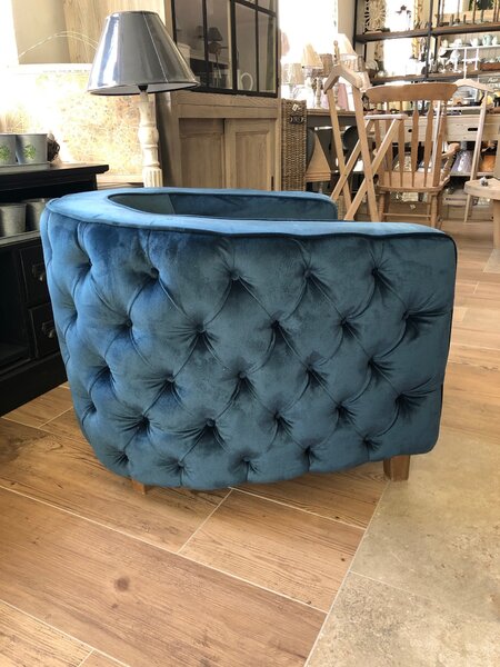 Čalouněné křeslo DT58 Royal Blue