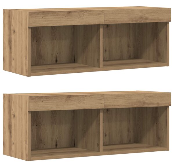 Sestava TV skříněk 8 ks dub artisan Kompozitní dřevo 3334387