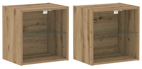 Sestava TV skříněk 8 ks dub artisan Kompozitní dřevo 3334387