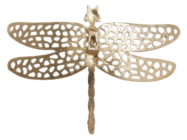 Kovová nástěnná dekorace 24x17,5 cm Dragonfly – Light & Living