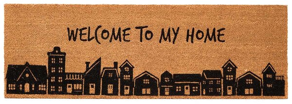 GIFTDECOR Kokosová rohožka AMSTERDAM 40x120 cm hnědá