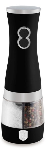Mlýnek na pepř a sůl elektrický dvojitý Matte Black Collection