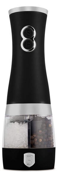 Mlýnek na pepř a sůl elektrický dvojitý Matte Black Collection