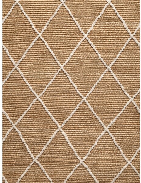 Ručně tkaný jutový běhoun v přírodní barvě 80x200 cm Kunu – Hanse Home
