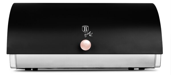 Chlebník a sada dóz na potraviny 4 ks Black Rose Collection