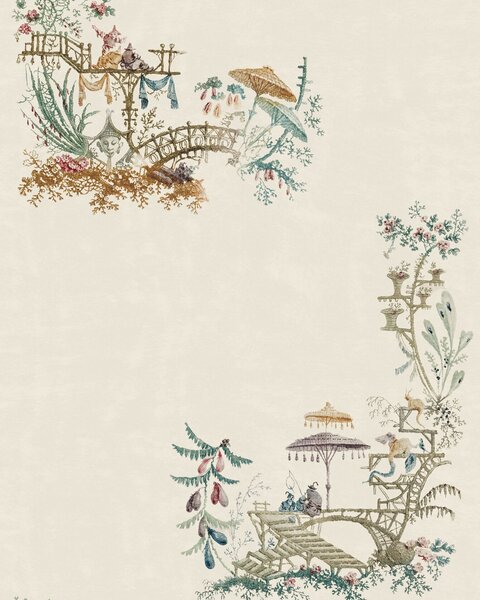 Mind the Gap WP 20464 Chinoiserie Coconut