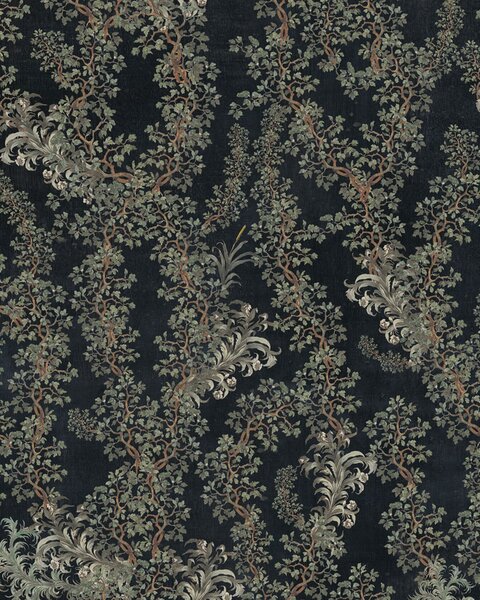 Mind the Gap WP 20458 Dark Leaves