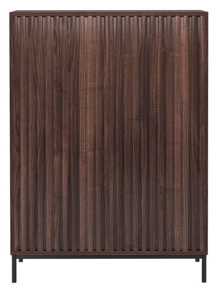 Skříňka v dekoru ořechu v přírodní barvě 80x110 cm Celine - Støraa